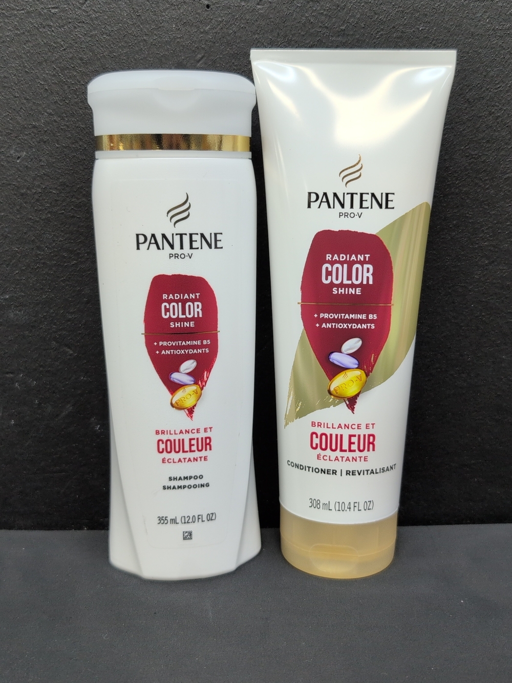 Pantene Pro-V Radiant Color Shine Shampoo 12.0 fl oz & Conditioner 10.4 floz Set